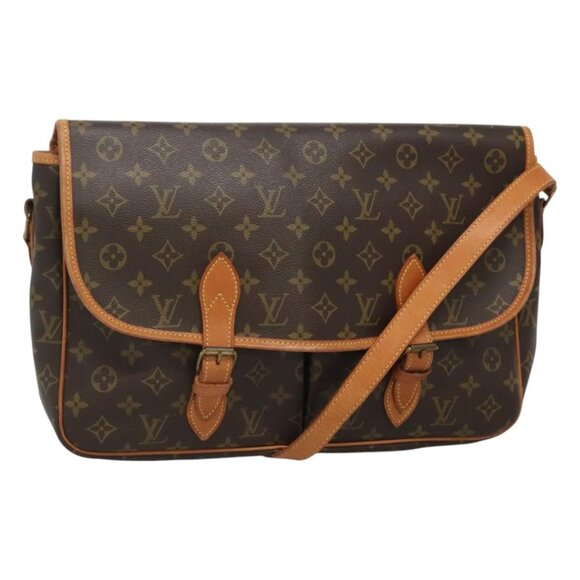 Preowned Authentic Louis Vuitton Monogram Gibeciere GM Shoulder Bag - Picture 3 of 15